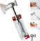 NTI Prima Aluminium Meat TENDERIZER | Stainless Steel | Blade Steak Hammer | Chicken | Beef | Filet Making | BBQ Home Professional Cooking Tools Metal Mallet Hammer Restaurant UK Free P&P, Silver