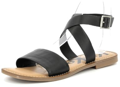 Kickers Gimik, Sandales Femme, Noir, 37