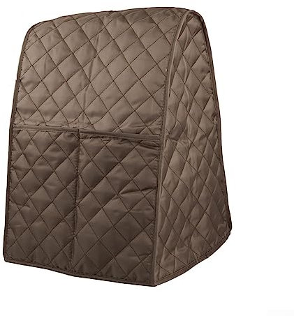 Portable Mixer Cover, Waterproof Dust-proof Kitchen Gadgets Dust Organizer Bag, Blender Dust Cover Mixer Cleaning Cover for Home- Brown