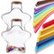 1satz Origami Stern Papierstreifen Set Für Wunschflaschen Bunte Papierkunst Und Glasflaschen Mit Korken Romantische Dekoration Für Kreative Projekte