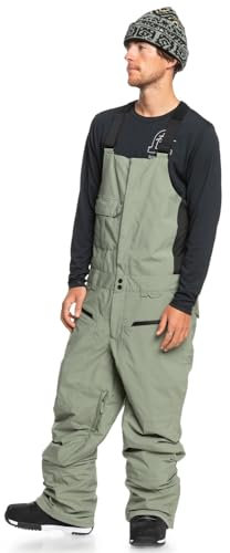 Quiksilver Men's Utility BIB Pants, SEA Spray, XL