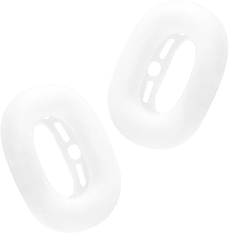 kwmobile Hülle kompatibel mit Apple AirPods Max Cover - TPU Silikon Kopfhörer Pad Case - Schutzhülle für Polster in Matt Transparent