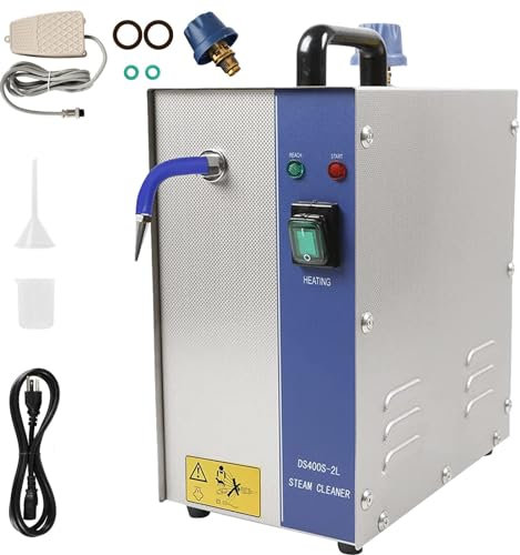 Outils de nettoyage de bijoux avec vapeur d'eau haute pression de 135 degrés pour éliminer les taches de bijoux, nettoyeur à vapeur pour bijoux avec contrôle et réglage précis de la pédale