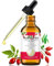 Rose Essential Oil,60ML Rosenöl ätherisch mit Vitamin C Serum,Anti-Aging-Falten Gegen dunkle Flecken und müde Haut Feuchtigkeitspflege für Gesicht,Nourishes Hair