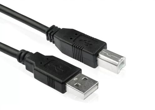 Jyterlks 6FT Printer USB 2.0 Cable Compatible with Epson Workforce Pro WF-3820 WF-3823 WF-3730 WF-3720 WF-4820 WF-4830 WF-7820 WF-7840