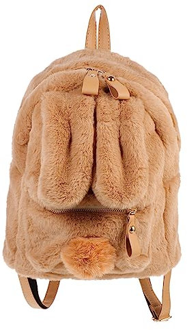 COLLBATH Plüsch Rucksack Hasenohr Tasche Schulter Spiel Reise Lagerung Spiel Reisetasche Lagerung Tasche