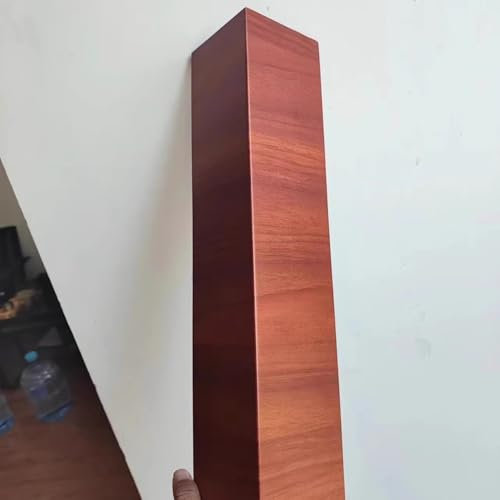 Window Sill Cover Sill Countertop Protector Board with Red Wood Grain, Heavy Duty Windowsill Ledge Trim Composite Acrylic, Decorative Window Sill Extender for Capping(200x35cm (78 3/4X13 3/4))