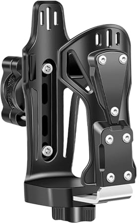 Flaschenhalter Fahrrad, Einstellbare Getränkehalter Motorrad, 48-71mm Einstellbare Größe, Universal Trinkflaschenhalter Fahrrad Passend für Fahrrad/MTB/Rennrad/Kinderwagen/Roller