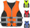 ENAZKLADB Schwimmweste Erwachsene Unisex Auftriebsweste Tragbare Schwimmhilfe, Sommer Wassersport Rettungsweste mit Pfeife Sicherheitsjacke für Sup, Kajak, Angeln