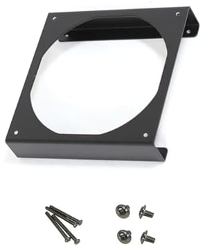 Jazuaiao 25mm Elevateds 12cm Fan Bracket Metal Construction Enhanceds Airflows for Computer Cooling Systems Computer Cooling Bracket