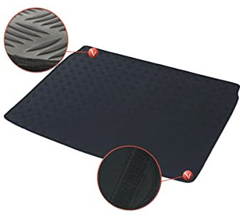 DBS 1766232 Tappetino baule Auto / Vettura - Su Misura - Gomma Alta Qualitá - Antiscivolo - Facile Manutenzione