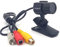 CNDST CCTV Hd Mini Bullet Überwachungskamera 1200TVL 2.8mm Weitwinkelobjektiv mit Halterung Kleine Indoor Outdoor Überwachungskamera Analog Kamera (DST-190CW)