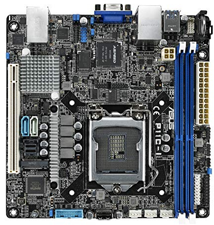 ASUS P11C-I Motherboard LGA 1151 (Socket H4) Mini ITX - Motherboards (DDR4-SDRAM, DIMM, 2400,2666MHz, Dual, 2400,2666MHz, 4GB,8GB,16GB)