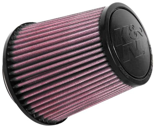 K&N Universal Clamp-On Air Filter: High Performance, Premium, Replacement Engine Filter: Flange Diameter: 2.75 In, Filter Height: 4.875 In, Flange Length: 0.8125 In, Shape: Round Tapered, RU-9350