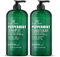 Botanic Hearth Shampoo And Conditioner Set - With 100% Pure Tea Tree Oil, For Itchy And Dry Scalp, Sulfate/Paraben Free - For Men And Women - 16 Fl Oz Each