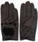 ZLUXURQ Damen Braun Retro Weiche nd Dünne Ausgezeichnete Lammfell Leder Qualität Fahrhandschuhe