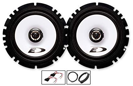 Golf MK4 Speaker upgrade Front Door Alpine car speakers 6.5 17cm + Rings 220W