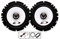 Golf MK4 Speaker upgrade Front Door Alpine car speakers 6.5 17cm + Rings 220W