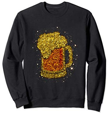 Boccale da birra per la birra di Natale Christmas Regalo Felpa