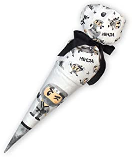 Dein Lieblingsteil Geschwistertüte aus Stoff Ninja Mini Schultüte klein