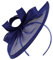 LALAFINA Fascinator Hat Stirnband Derby Hut Royal Blue Church Top Tea Party Ladies Kopfbedeckung Eleganter Kopfschmuck, J64H1754YP13SV, Einheitsgröße
