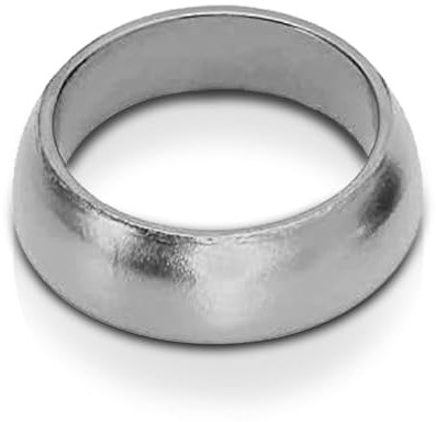 Guarnizione flangia scarico da 2 pollici, 52mm/2,0pollici Anello di tenuta marmitta guarnizione flangia scarico a ciambella Guarnizioni a tenuta stagna per collettori di scarico per auto e camion