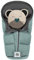Odenwälder Fußsack Mucki L für Kinderwagen & Buggy Green Harmony modern blizzard fashion