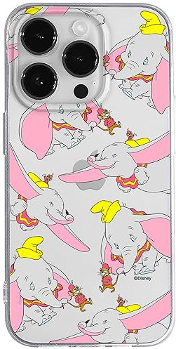 ERT GROUP Handyhülle für iPhone 14 PRO MAX Original und offiziell Lizenziertes Disney Muster Dumbo 016 optimal an die Form des Handy angepasst, teilweise transparent