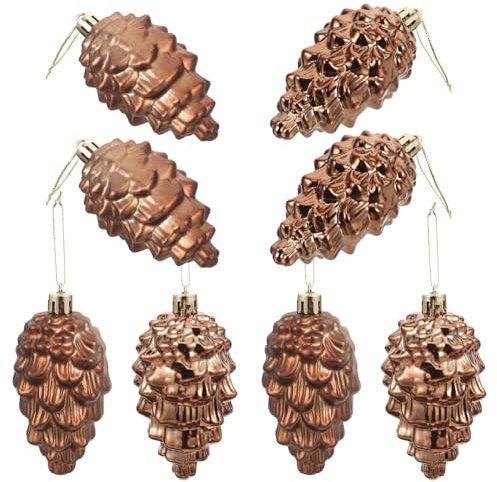 ifundom 8St Hängendes Tannenzapfen-Dekor Christbaumschmuck zum Aufhängen weihnachtsdeko Weihnachts Party Girlande Weihnachtsschmuck Ornament Christmas Pine Cone weihnachtsschmuck räumung