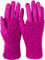 styleBREAKER Kuschelige Damen Touchscreen Handschuhe mit abnehmbaren Strickstulpen, warme Winterhandschuhe für eisige Tage 09010022, Farbe:Magenta