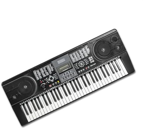 Piano Electrónico Piano Eléctrico De 61 Teclas, Controlador Electrónico Portátil, Teclado, Instrumentos Musicales Con Pantalla LCD