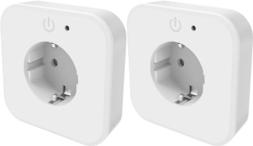 2er-Set Northpoint LED Nachtlicht mit Dimmfunktion 1600 K und Steckdose