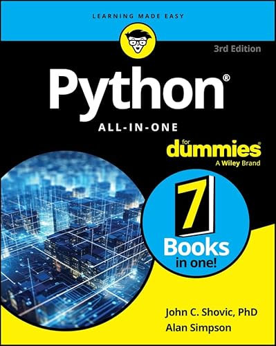Python All-in-One For Dummies (English Edition)
