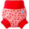 Splash About Happy Nappy Schwimmwindel, Strawberry Field, 6-12 monate