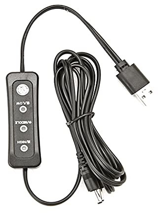 3 Gear Regolatore di Temperatura USB Termostato Riscaldatore 5V Per Controllo Guanti Riscaldati Pantofole Per Due Cavo di Ricarica Interruttore di Controllo della Temperatura Termostato