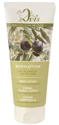 Bodylotion mit Olivenöl und Schafmilch