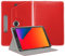 EKAM Haoqin Étui folio universel avec support pour tablettes 8 pour tablette Teclast P80T/P80, Blackview 8 Tablet Tab 5, HiGrace Kids Tablet 8 Rouge