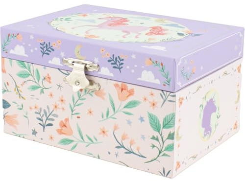 Ulysse Couleurs d'Enfance Musiktruhe, Einhorn, Lila, TU