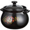 KRODEAIR Casserole Dish Clay Pot with Lid,Chinese Ceramic Stockpot Stewpot Casserole Cooking Pot Heat Resistant Earthenware Pot Cookware for Cooking Hot Pot,7.5L