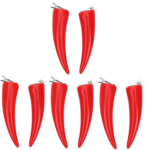 SOIMISS 8 Stück Haarspangen Für Draußen Lustig Böse Ohren Cosplay Ohren Maskerade Zubehör Zero Two Cosplay Urlaub Teufel Haarnadel Ohren Cosplay Requisite Halloween Kostüm