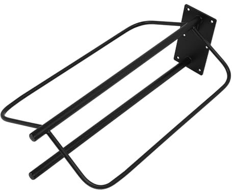 Focket Sattelständer, Wandmontage-Sattelständer mit Polsterstange, Sattelständer-Ständer zur Aufbewahrung von Pferdegeschirr für englische Westernsättel, für Sattelkammer, Scheune, Garage