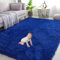 Gsogcax Rugs Living Room 6.56'x9.84' Super Soft Fluffy Area Rugs for Bedroom Shaggy Anti-Skid Comfortable Large Rugs Indoor Modern Home Decor Floor Carpet - Royal Blue 200x300