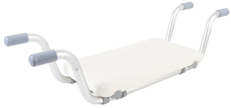 Banc de Bain, Longueur réglable, Chaise de Douche pour Baignoire, Tabouret de Douche Robuste, siège de Salle de Bain, siège de Baignoire pour Personnes âgées ou handicapées