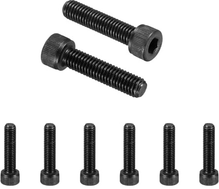 PATIKIL 25Pz M8 x 40 mm Viti a Testa Cilindrica con Esagono Incassato