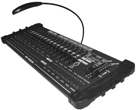 Controllore DJ Controller standard 384A standard internazionale Controller a testa mobile con fascio luminoso Console DJ 512 Attrezzatura controller