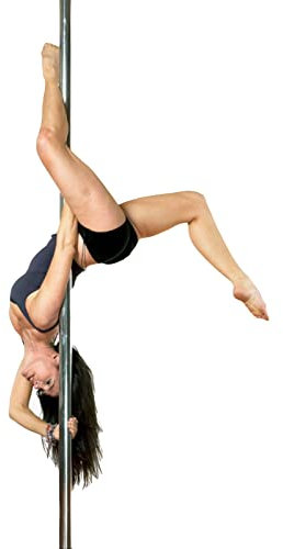 DRFGHK Barre de Pole Dance Portable et Statique pour la Maison, Barre de Strip-teaseuse Robuste et Grande Taille pour Chambre, Appartement, Club (2,3 m)