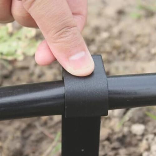 50 piquets de fixation DN16 - Support fiable pour tuyau d'irrigation goutte à goutte et installation du pulvérisateur
