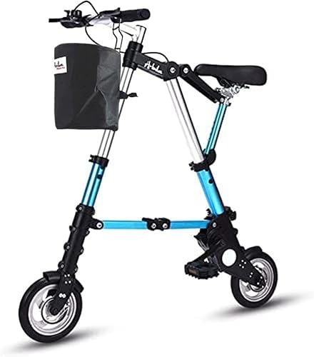 8 Ih Mini Faltrad Ultraleichtes Tragbares Faltrad Für Erwachsene Studenten Faltbarer Fahrradträger Für Outdoor-Sportarten Radreisen, D, 8inch
