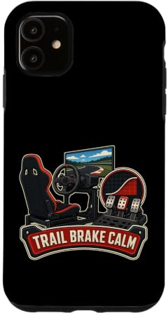Hülle für iPhone 11 Trail Brake Calm Simracing Bremsen Pedaltraining