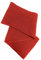 Blauer Peter - gestrickter Schal - Schurwolle - uni - 9 Farben, Farbe:Rot